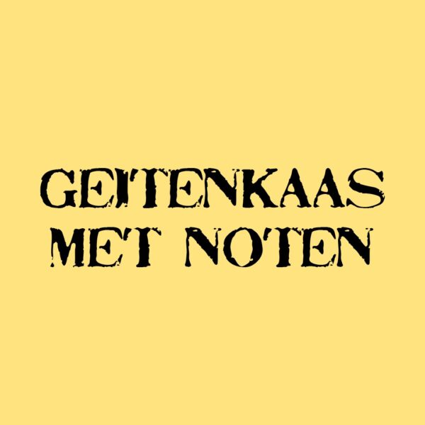 Geitenkaas met noten "Kaas van de boerderij"