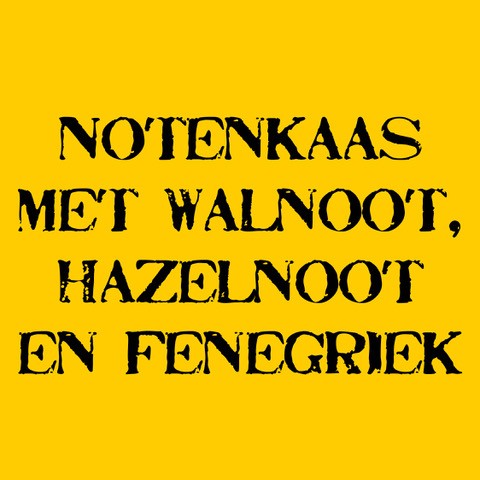 Notenkaas (Walnoot, hazelnoot & fenegriek)